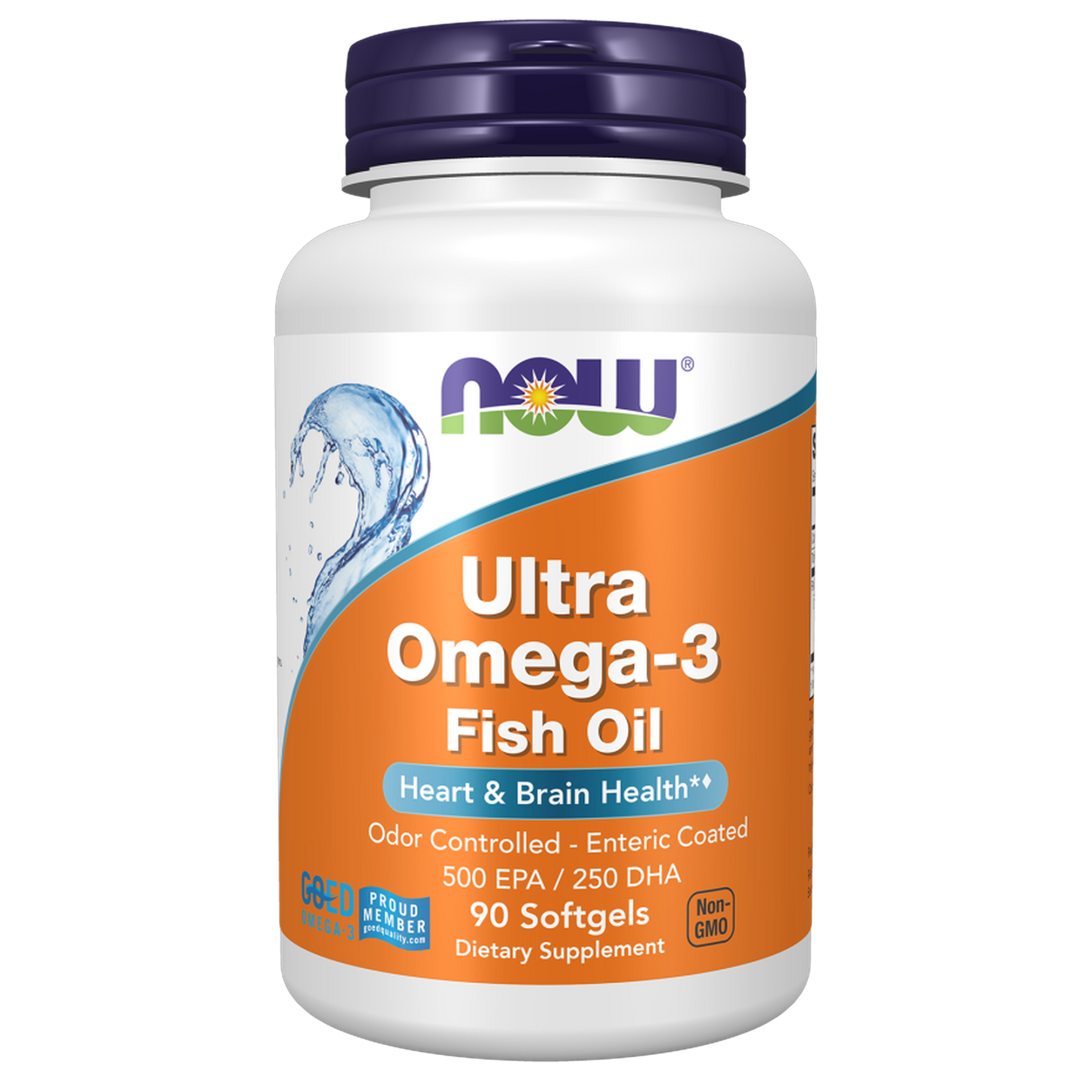 Now Foods Ultra Omega-3 Fish Oil(90 Softgels)