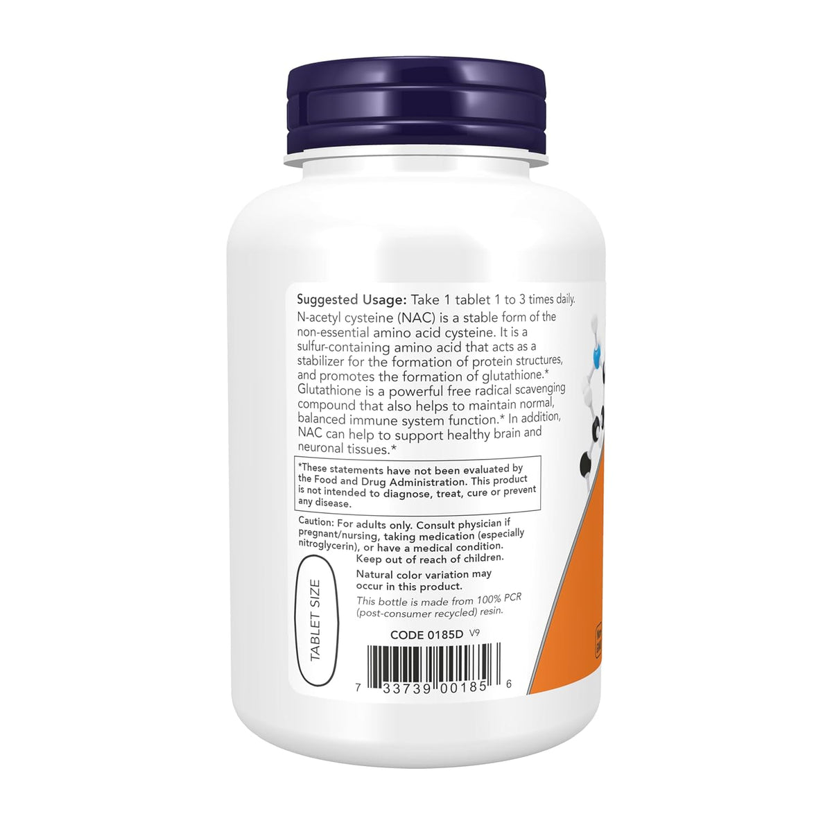 Now Foods NAC 1000mg(120 Tablets)