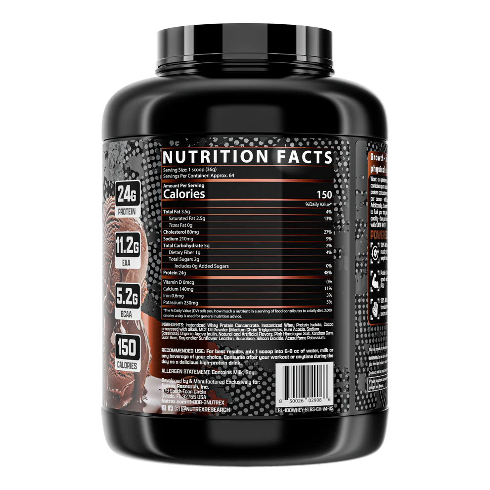 Nutrex Research Protein Powder 5 Lbs