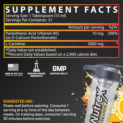 Nutrex Research L-Carnitine 3000