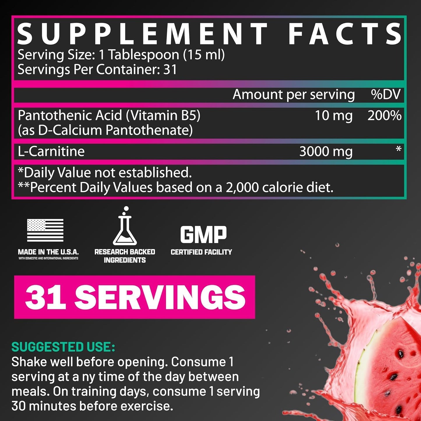 Nutrex Research L-Carnitine 3000