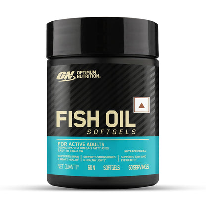 Optimum Nutrition Fish Oil Softgels(60 Softgels)