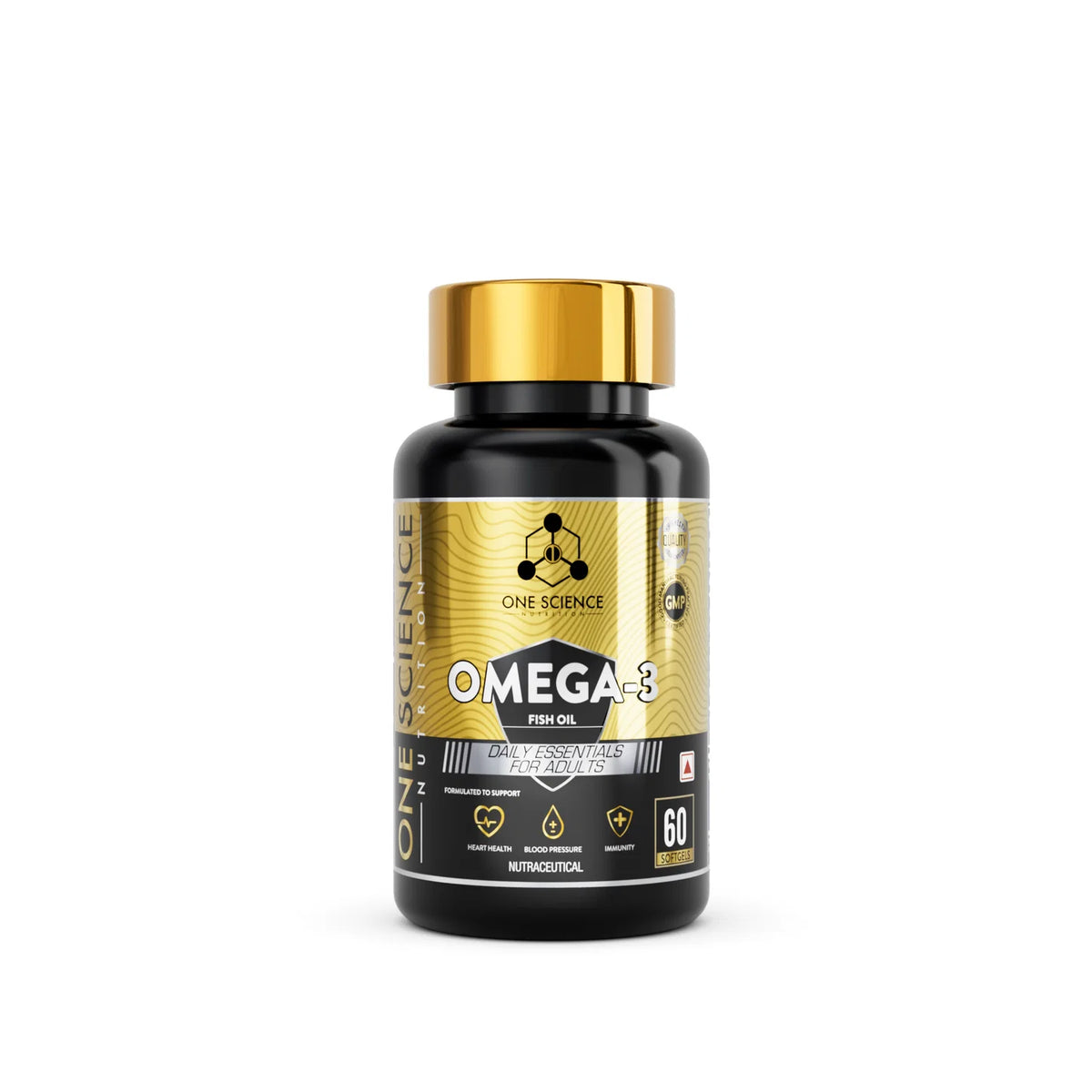 One Science Nutrition Omega-3 Fish Oil(60 Softgels)