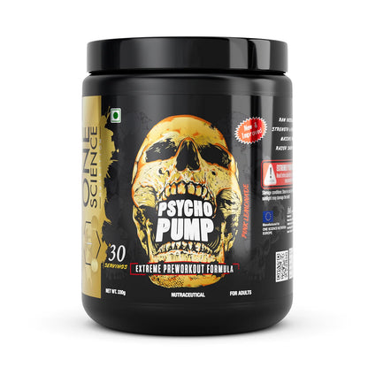 One Science Nutrition Psycho Pump Extreme Pre-Workout Formula 30 Servings