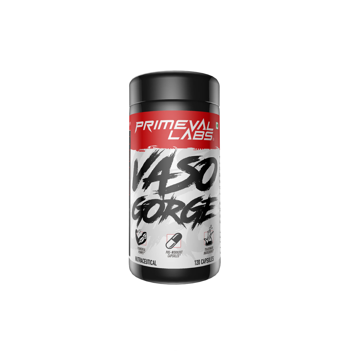 Primeval Labs Vasogorge Pre-Workout Capsules(120 Capsules)