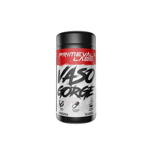 Primeval Labs Vasogorge Pre-Workout Capsules(120 Capsules)