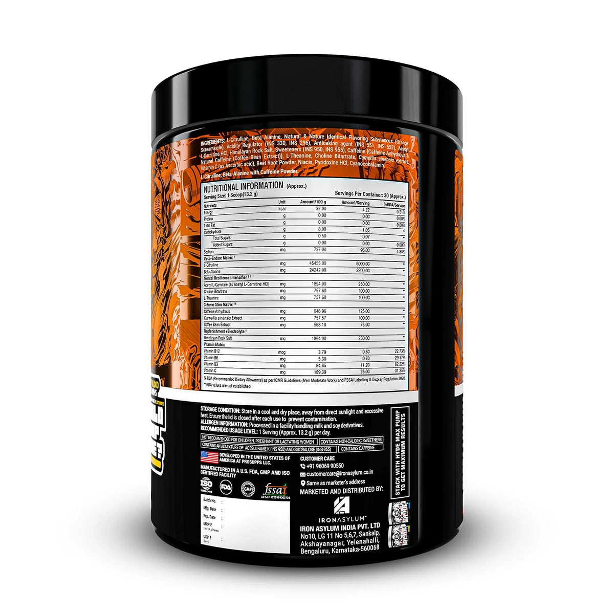 Pro Supps Hyde Nightmare Pre-Workout