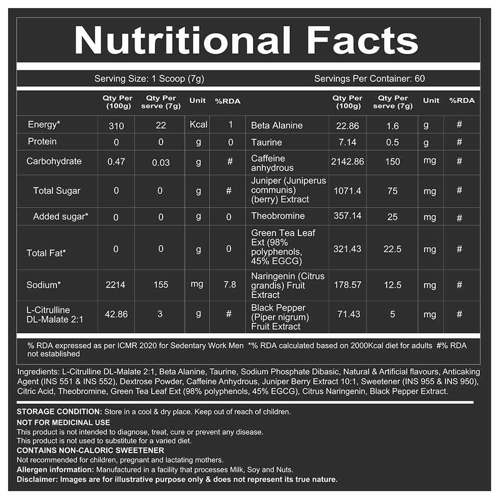 Redcon1 Total War 60 Servings