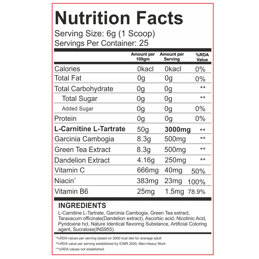 Red Skull Carnivox 3000mg(25 Servings)