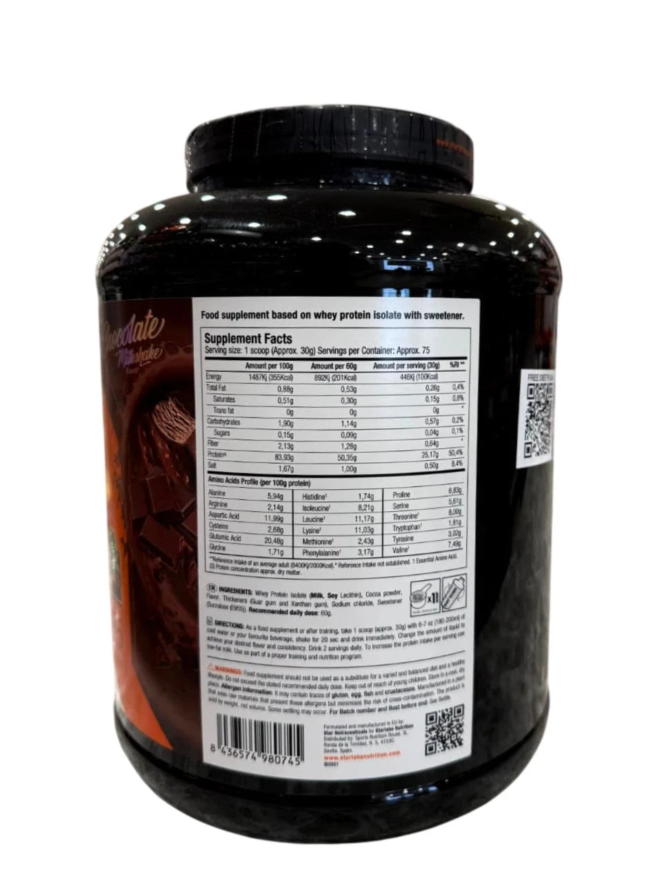 Star Labs Isolac CFM Whey Protein Isolate 5 Lbs