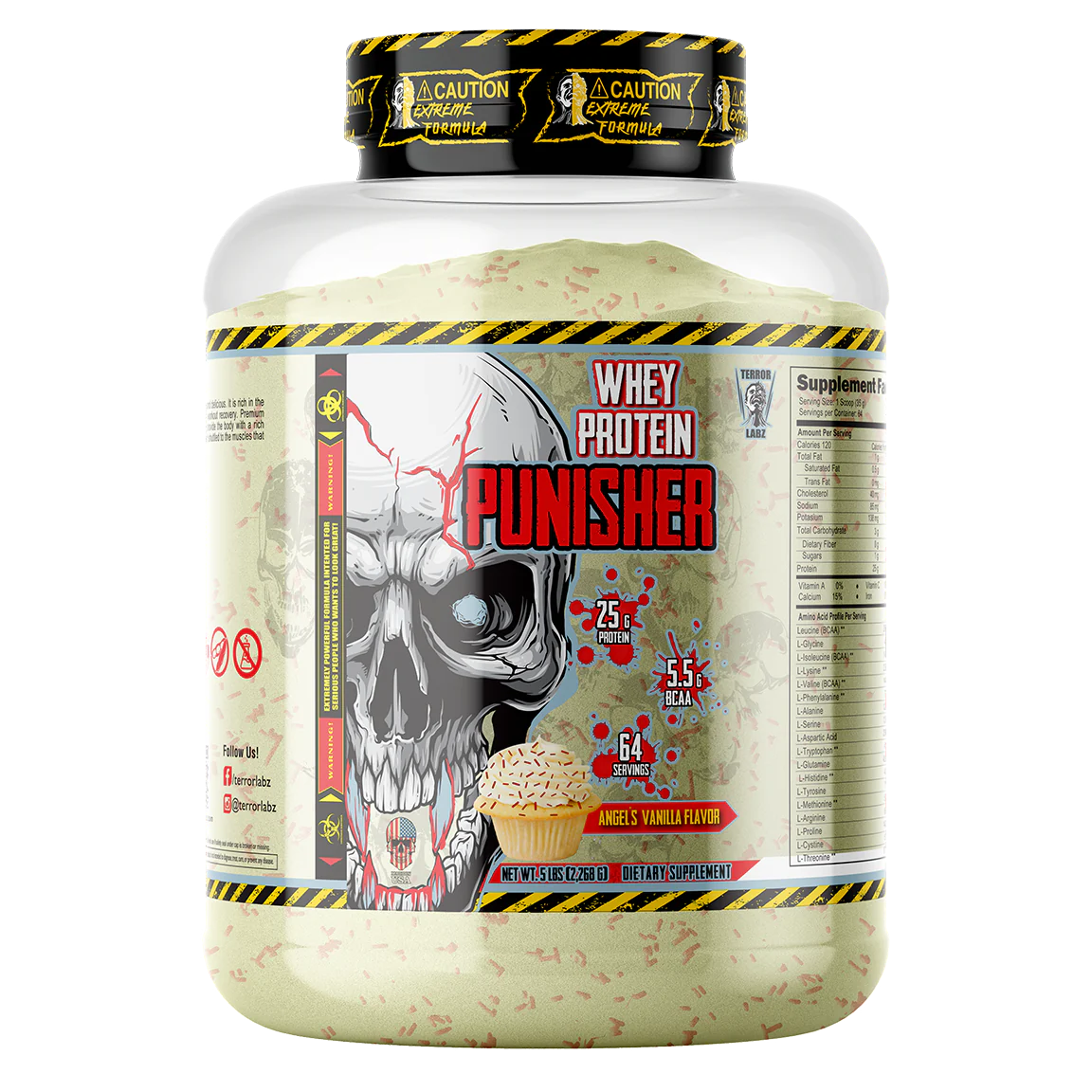 Terror Labz Punisher Whey Protein 2.27 Kg