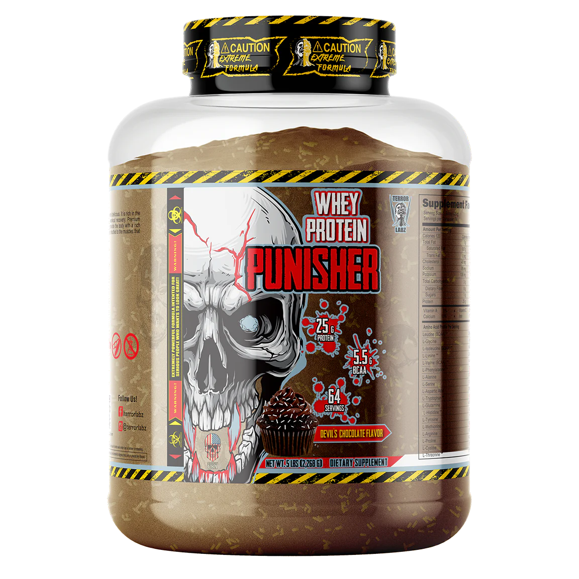 Terror Labz Punisher Whey Protein 2.27 Kg