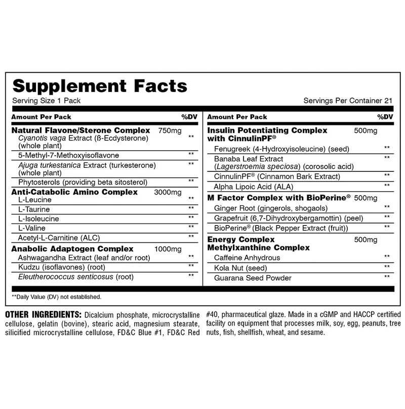 Universal Nutrition Animal M-Stak(21 Packs)