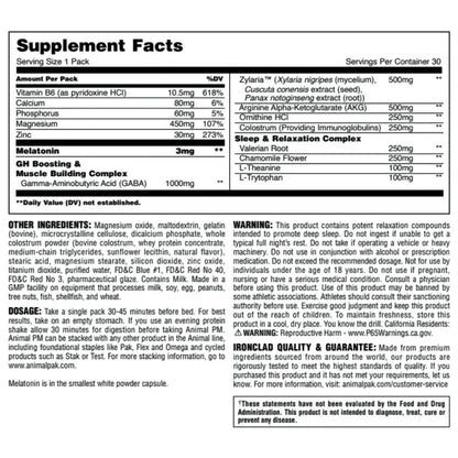 Universal Nutrition Animal PM(30 Packs)