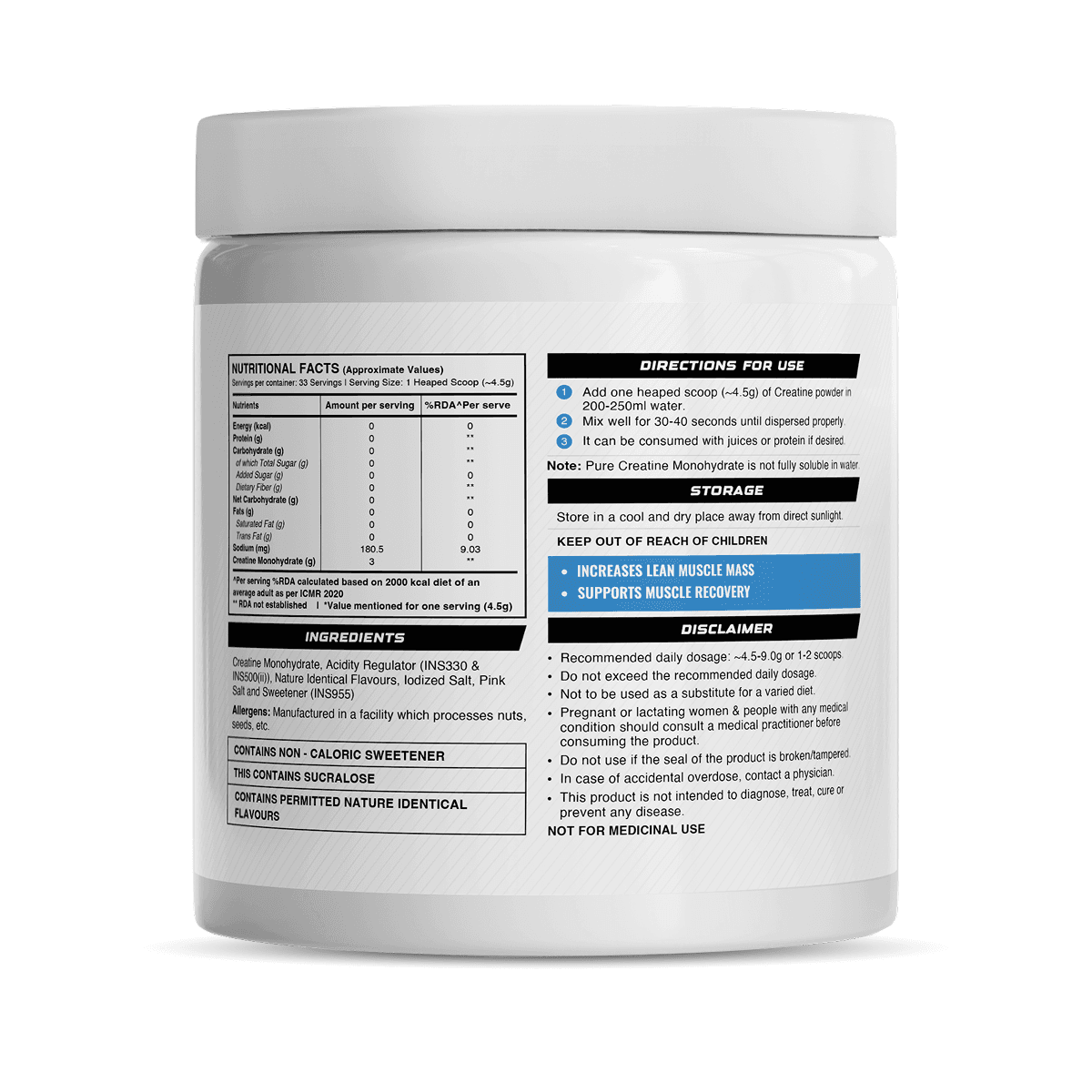 Wellversed Wellcore Micronised Creatine Monohydrate